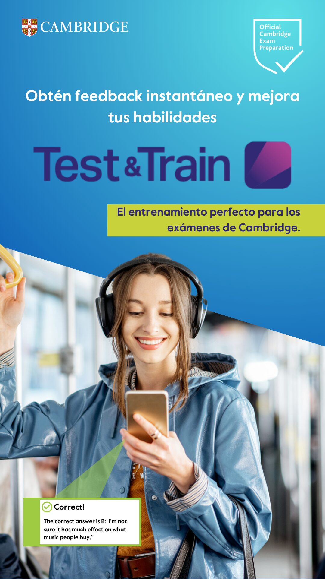 Test & Train – C1 Advanced (Self Study)